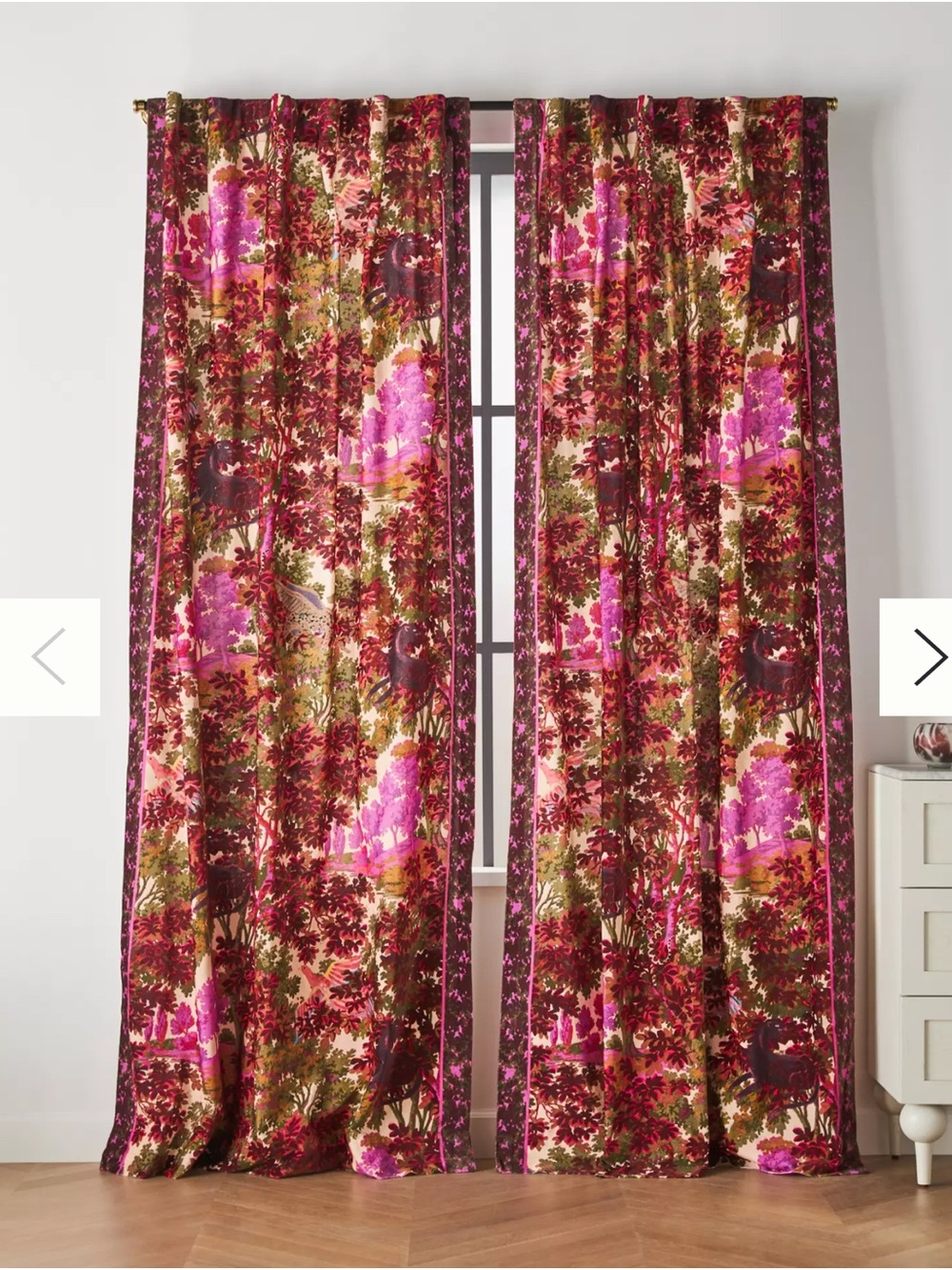 New Anthology Vienne Velvet Curtains